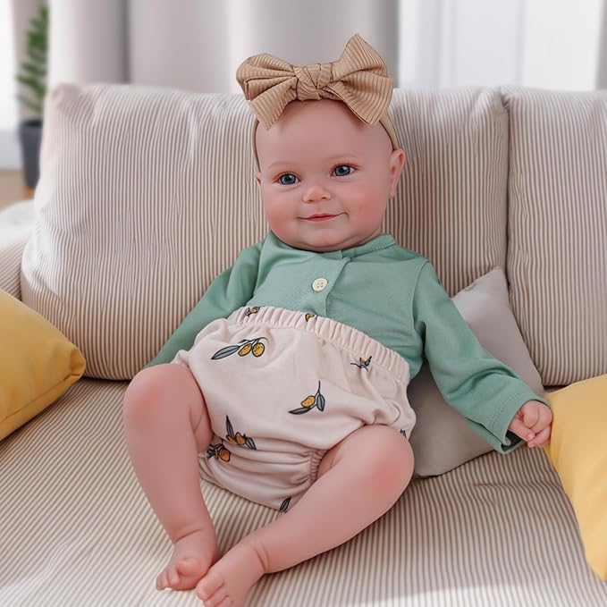 BABESIDE Reborn Baby Dolls, 20Inch Cute Soft Vinyl Full Body Realistic-Newborn Baby Doll Poseable Real Life Lifelike Baby Dolls w/Doll Accessories for 3+ Year Old Girls