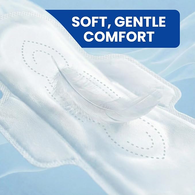 Bodyform Essentials Maxi Pads with Wings | 8 Count, Sanitary Pads for Women, Super-Soft & Leak-Proof Period Pads, Advanced Absorbent Core with Wings | Long