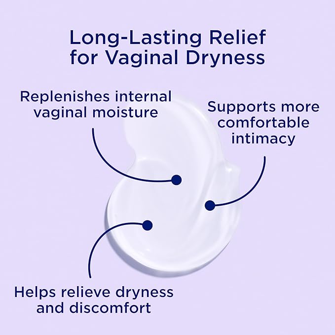 Replens Long-Lasting Vaginal Moisturizer with Reusable Applicator, 1.23 Ounce