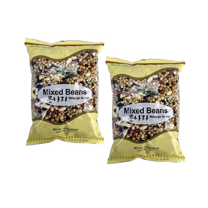 Jay One 7 Grains Mixed Pack for White Rice (2 pack, 7 Mixed Bean)