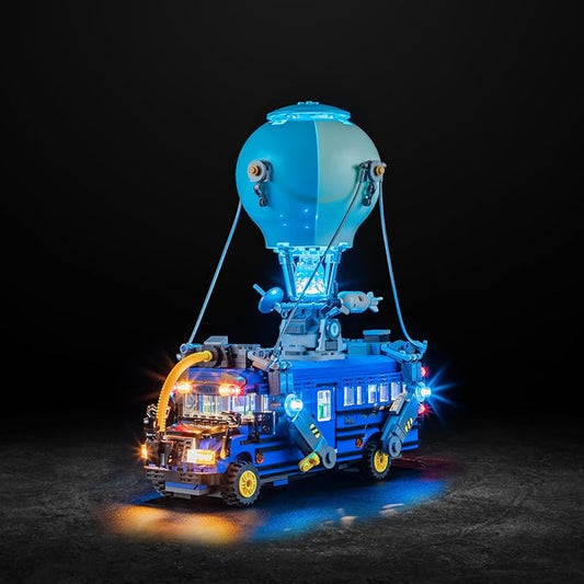 Vaodest LED Light for Lego Battle Bus 77073 Set,Design and Configuration Compatible with Model 77073(LED Light Only, Not Building Block Kit)