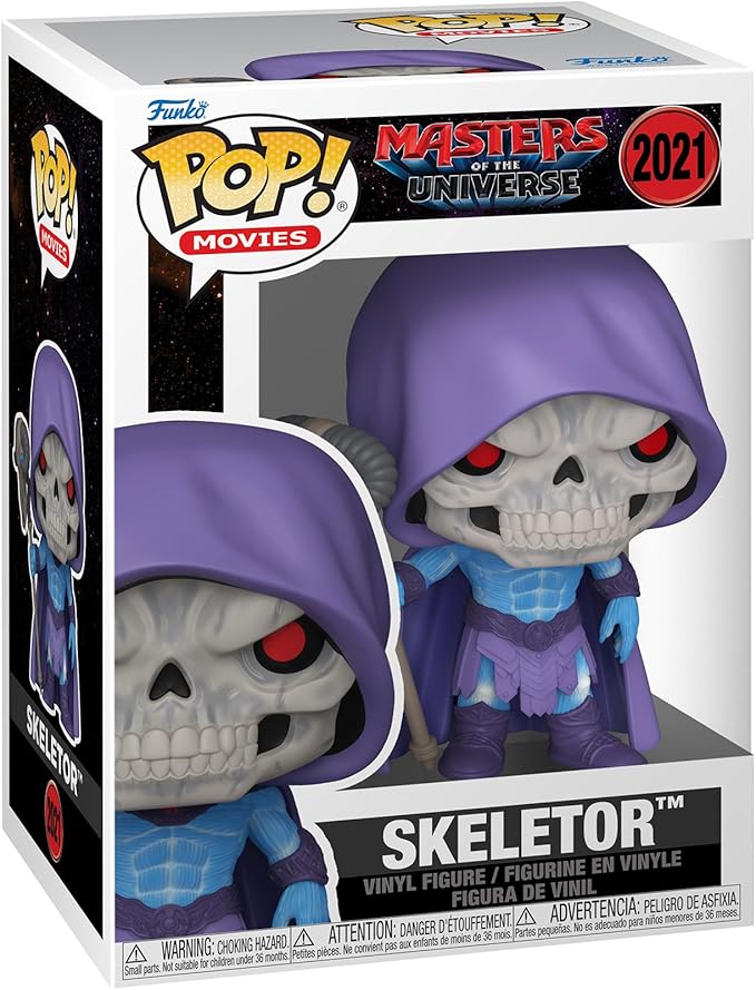 Funko Pop! Movies: Masters of the Universe - Skeletor - Collectable Vinyl Figure - Gift Idea - Official Merchandise - Toys for Kids & Adults - TV Fans - Model Figure for Collectors and Display