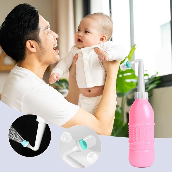 Feminine Vaginal Douche - Feminine Care Douches, Multipurpose Douche Cleansing System Vaginal Washing Container, Vaginal Handheld Female Syringe Cleaner Vaginal Cleaner for Female Vaginal Washing