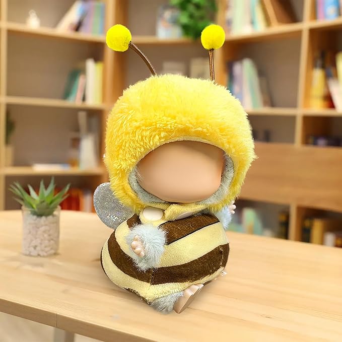 Clothes Fit for 17CM Doll, Fashion Doll Clothes Outfit Set Cute Theme Designer Toys Dress Accessories for Collector Fans Display (Bee)