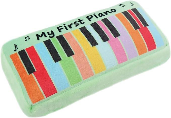 June Garden 7" My First Piano - Musical Soft Plush Toy - Gift for Infants and Toddlers