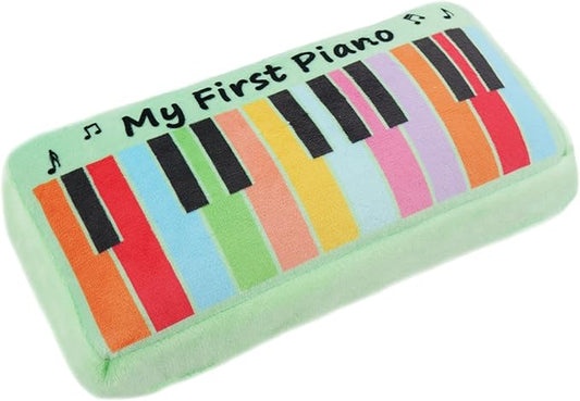 June Garden 7" My First Piano - Musical Soft Plush Toy - Gift for Infants and Toddlers