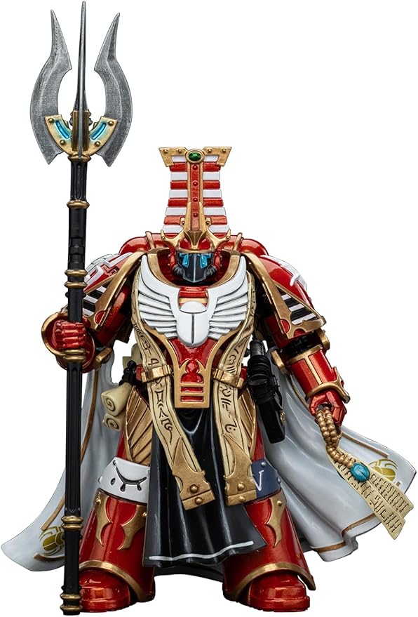 JOYTOY Warhammer 40K 1/18 Action Figures, Thousand Sons Legion Librarian Consul Perfect for Collectors & Decor, Ideal Gift for Birthdays, Christmas, Character Figure - JT6083