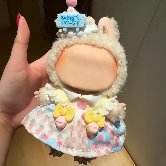 Clothes Fit for 17CM Doll, Fashion Doll Clothes Outfit Set Cute Theme Designer Toys Dress Accessories for Collector Fans Display (Ice Cream)
