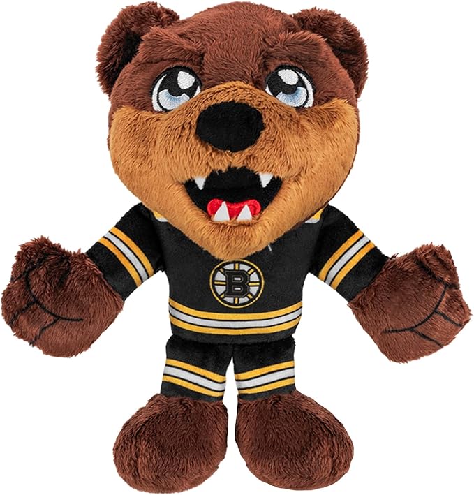 Bleacher Creatures Boston Bruins Blades 8" Kuricha Mascot Sitting Plush - Soft Chibi Inspired NHL Mascot