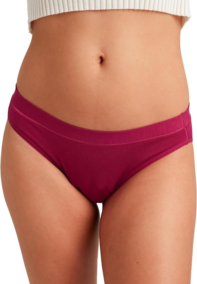 saalt Comfort Modal Bikini Period Underwear | Comfortable, Thin, and Keeps You Dry from All Leaks, Reusable & Washable,