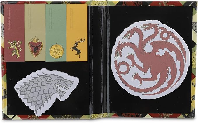 Game of Thrones Sticky Note and Tab Box Set | Notepad Stationery Paper, School and Office Supplies