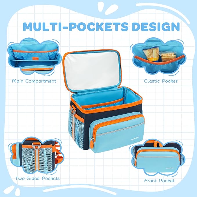 Kids Bike Basket, Front Frame Handlebar Bag for Toddler Scooter Tricycle Bicycle, Cute Small Fabric Bicycle Basket for Boys & Girls,