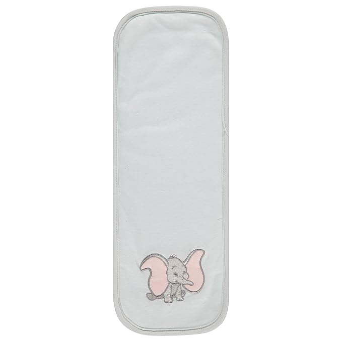 Disney Baby Burp Cloths 3 Pack – 100% Cotton – Mickey Mouse, Minnie Mouse, Winnie The Pooh, Dumbo – Soft & Absorbent Newborn Essentials for Boys & Girls