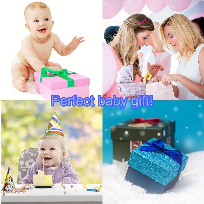 Wrist Rattles Foot Finder Rattle Sock Baby Toy, Rattle Toy, Arm Hand Bracelet Rattle, Feet Leg Ankle Socks, Activity Rattle Present Gift for Newborn Infant Babies Boy Girl Bebe (5 pcs-I)