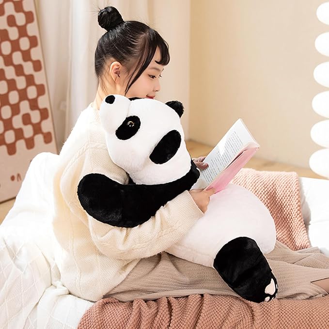 Weighted Stuffed Animals, 31.4" 1.87lbs Weighted Panda Plush Toy Cute Panda Weighted Plush Animals Pillow Gifts for Kids Adults