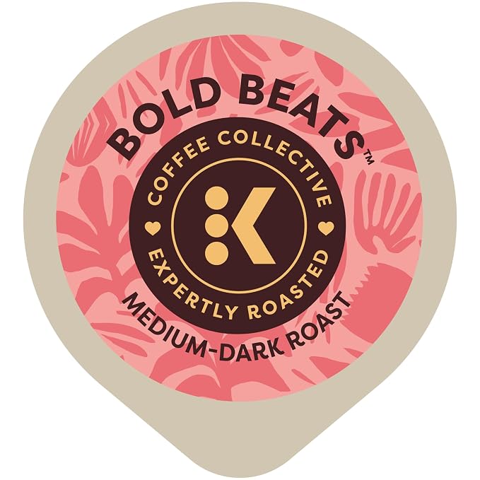 Keurig Coffee Collective, Bold Beats by Eric Taylor, Medium-Dark Roast Coffee, Single Serve Keurig K-Cup Pods, 20 Count