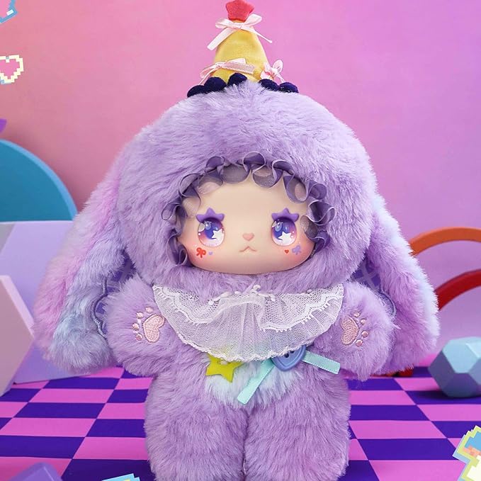 CALEMBOU Plush Blind Box, Kawaii Emma Flavor Twist Series Stuffed Blind Box Doll, Kawaii Mystery Vinyl Plush Toys Collectible for Birthday Gift