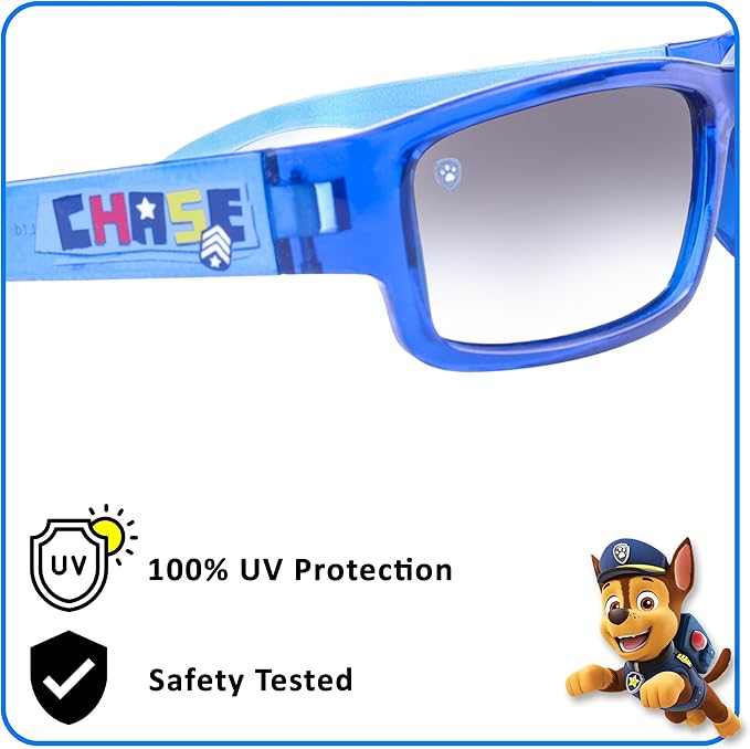 ARKAID PAW Patrol Boys Sunglasses | Chase, Marshall and Rubble | Safe UV400 | One Size Fits Most Kids