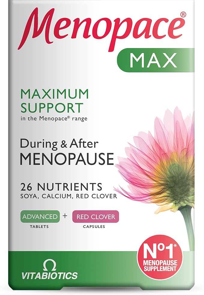 Menopace by Vitabiotics Max Capsules & Tablets x 84