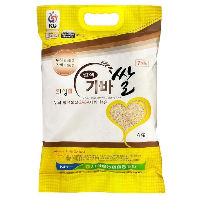 Premium Korean Gaba Rich White Rice 8.8LB