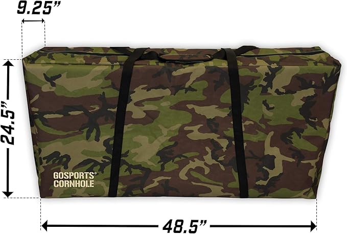 GoSports Premium Cornhole Carrying Case (Regulation Size or Tailgate Size)