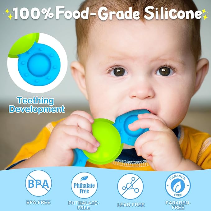 Suction Cup Spinner Toys for 1 Year Old Boy Girl 3PCS Spinning Toys for Toddlers 1-3 Sensory Toys Infant Bath Toys Travel Toys for Babies 10-12 Months, First Birthday Baby Gifts for 1 Year Old