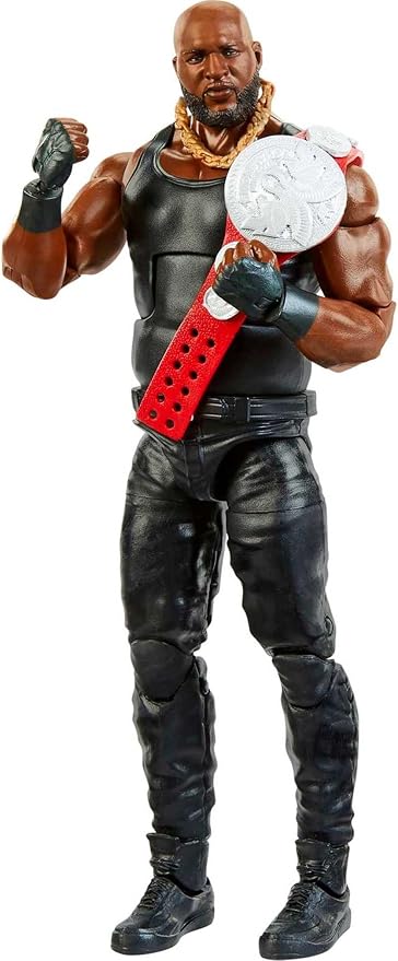 Mattel WWE Omos Elite Collection Action Figure, Deluxe Articulation & Life-like Detail with Iconic Accessories, 6-inch