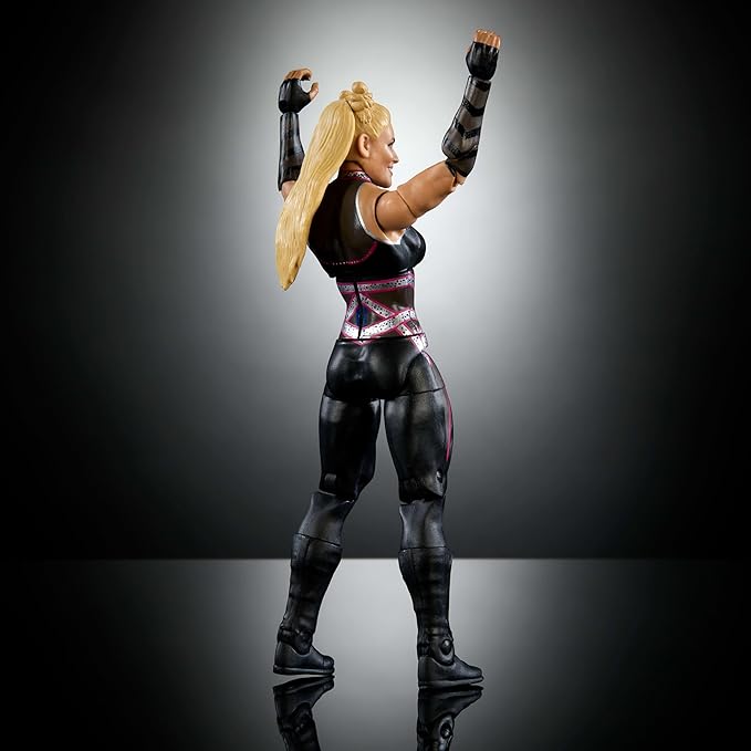 Mattel WWE Elite Action Figure & Accessories, Greatest Hits 2025, 6-inch Collectible Natalya with 25 Articulation Points & Swappable Hands
