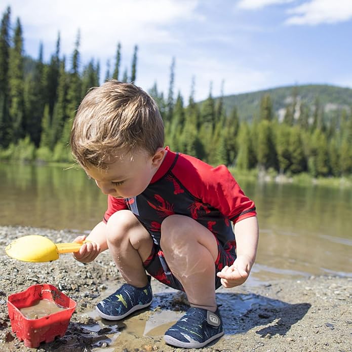 JOINFREE Baby Toddler Water Shoes Boys Girls Sandals Barefoot Kids Breathable Sneakers Shoes for Walking Running