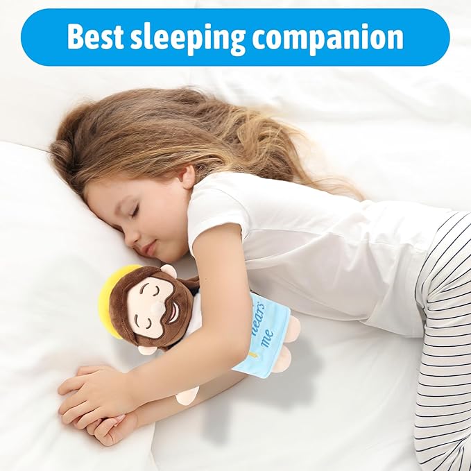 Jesus Plush 10", Jesus Plush Stuffed Doll with Halo,White-Skinned Closed-Eye Cute Jesus Plushie for Kids,Christian Stuff Religious Party Toys for Church Easter Christmas Baptisms Favors