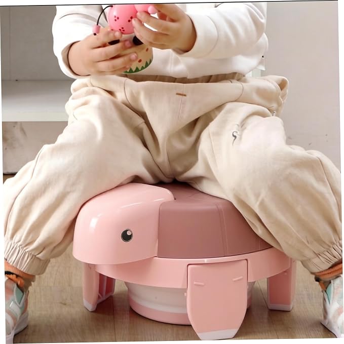Portable Potty Seat ideal for Toddler Travel 3 in 1 Multi use Plastic Foldable Portable Toilet ideal for Kids