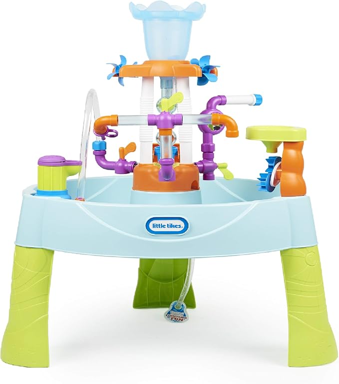 Little Tikes Flowin' Fun Water Table, 2 + years with 13 Interchangeable Pipes