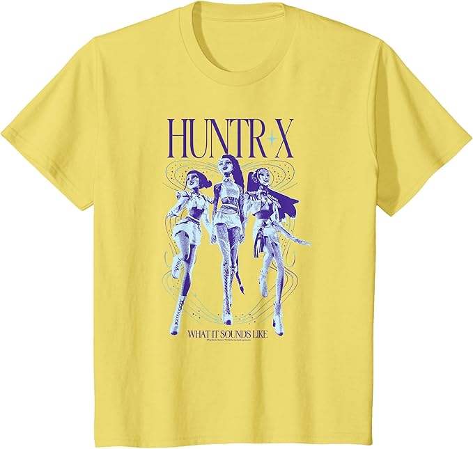 Kpop Demon Hunters Halloween Huntrix What It Sounds Like T-Shirt