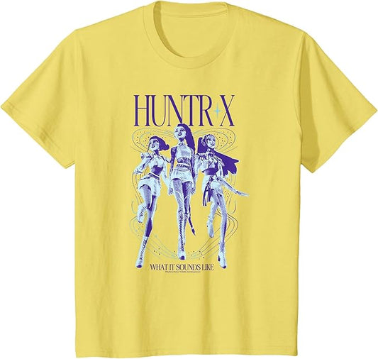Kpop Demon Hunters Halloween Huntrix What It Sounds Like T-Shirt
