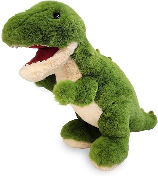 World's Softest Plush Tex Trex, Lushee, Large, 16" Stuffed Animal for Baby, Toddler, Kids, Adults - Trex Plush Toy-Adorable Toy Made from Kid-Friendly, Quality Materials