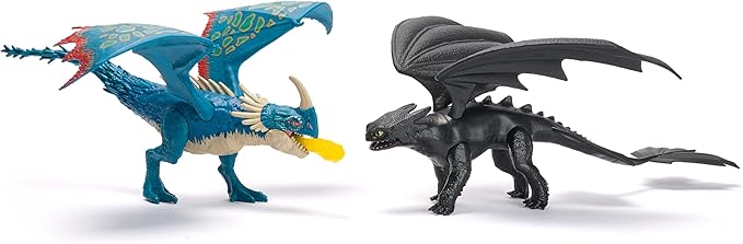 DreamWorks Dragons, Battle Dragons, Plasma Sounds Night Fury, 13” Action Figure, Kids Toys for Boys & Girls Ages 4 and up