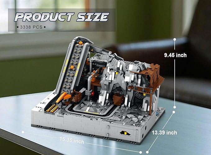 Electric Mining Machine Building Set with Dual Motors and GBC Balls, Technic Construction Toy Sets 22023, STEM Toy for Teens 14+, Adults & Engineers, Challenging Construction Vehicle Gift