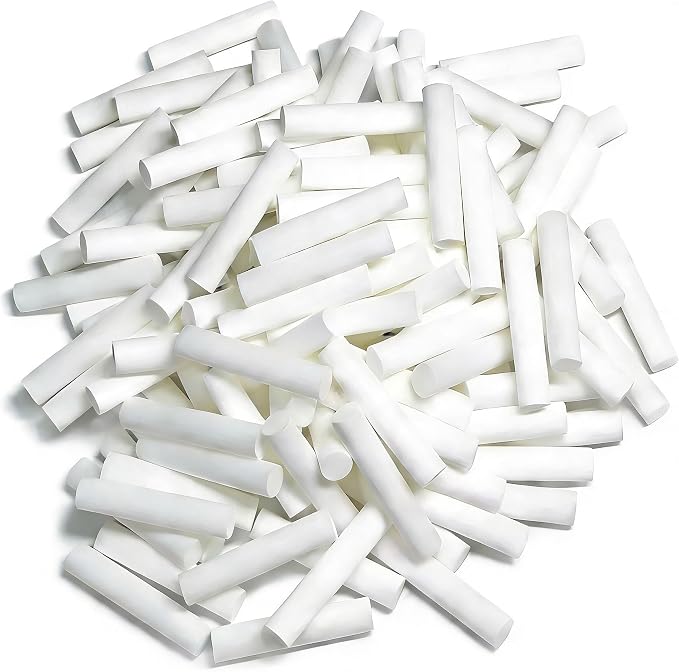 110Pack Wick Essential Oil Inhaler Replacement Kit, 4 cm (1 5/8 inch) Blank Nasal Sticks,or Essential Oil Inhalers. 10 Mini Droppers. for Essential Oil Inhalers.