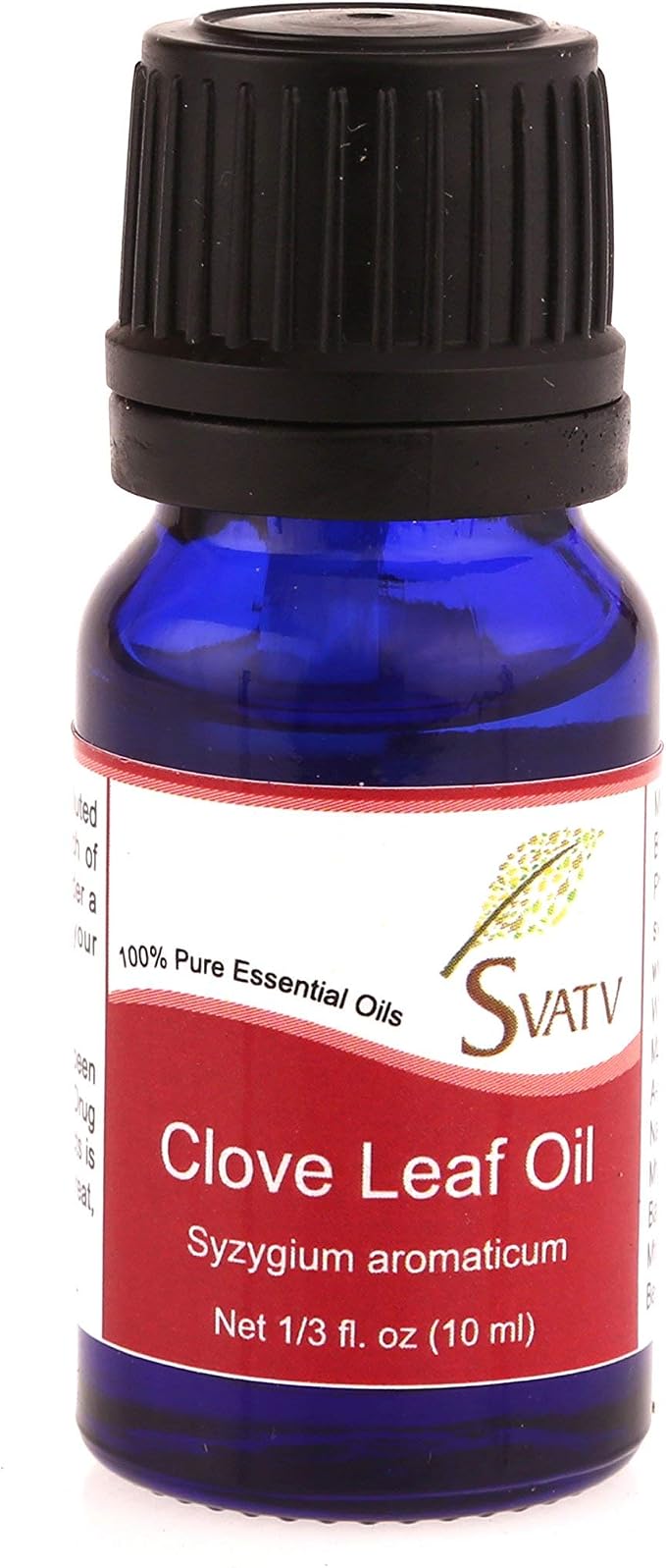 Clove Leaf Essential Oil Therapeutic Grade Aromatherapy Oils Fragrance Oil for Diffuser Yoga Massage & DIY Personal Care 10 ml