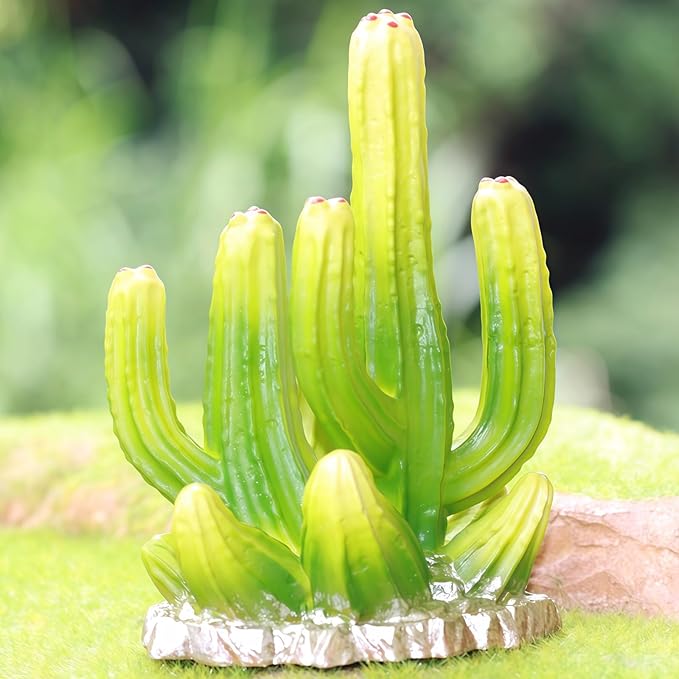 Gemini&Genius Saguaro Cactus Plant Action Figure Toys for Kids Prehistoric Jungle Trees Figure Toys, DIY Carnegiea Gigantea Educational or Decoration Plant Toy