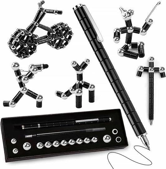 Fidget Pens Birthday Gifts for Men - Novelty Christmas Stocking Stuffers for Teen Boys, Unique Birthday Gifts for Young Men Women Him Her Teenage Boys Girls, Cool Gadget Stress Relief Toys for Adults