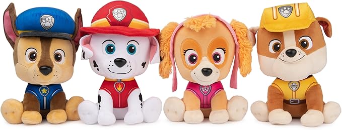 GUND PAW Patrol Marshall in Signature Firefighter Uniform for Ages 1 and Up, 9" (Styles May Vary)