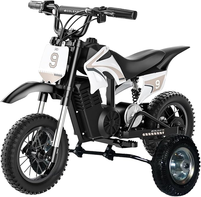 Hardline Products USA Training Wheels for K1 Kids Electric Dirt Bike 36V Motorcycle - Ecoleap Electric Dirtbike - 1602-UT-Ecoleap K1