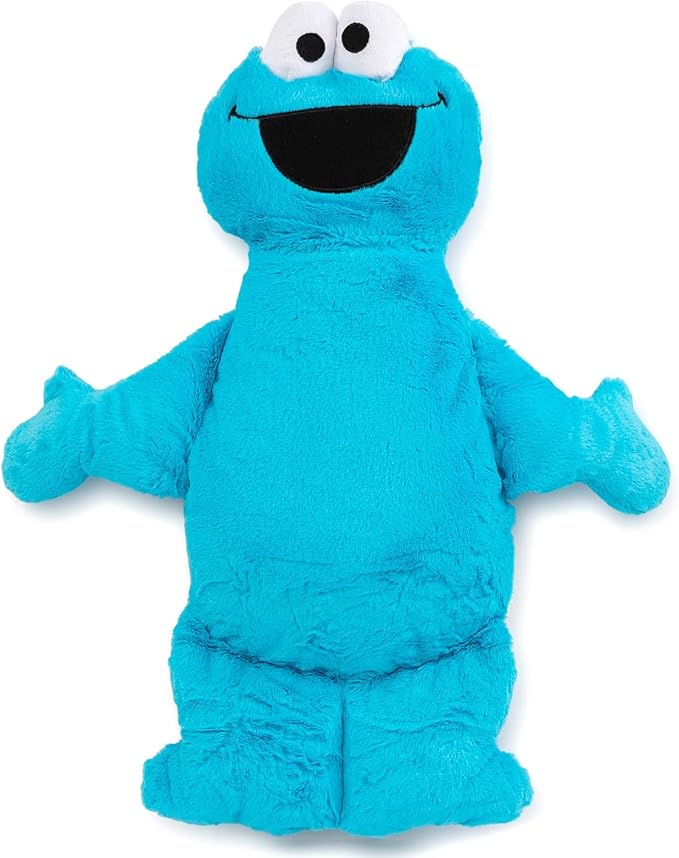 Jay Franco Sesame Street Plush Stuffed Cookie Monster Large Pillow Buddy - Super Soft Polyester Microfiber, 22 inch (Official Sesame Street Product)