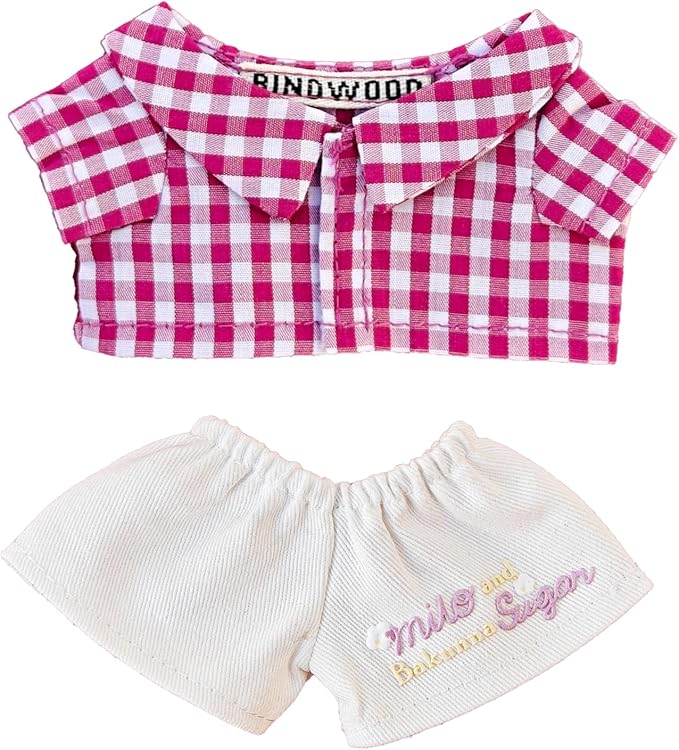 17cm Dolls Clothes - 6.7 Inches Cute Clothes Outfit & Accessories,17CM Doll of The House Accessories Outfits (Style-4(NO Doll))