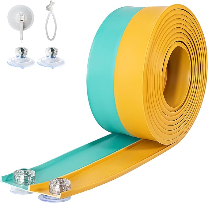 Flex Tracks 15 Ft for Kids Starter Set, Flexible Race Car Ramp Track with Suction Cups Compatible with Hot Wheels and Diecast 1/64th Cars for Ages 3 & Up (Daytona Blue & Yellow)