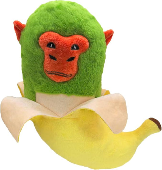 Schimpanzini Bananini Plush Italian Brainrot Expressive Doll Unique Funny Gift for Boys and Girls Christmas Thanks Giving Gift Unique and Perfect Fun Creative Home Décor Gifts
