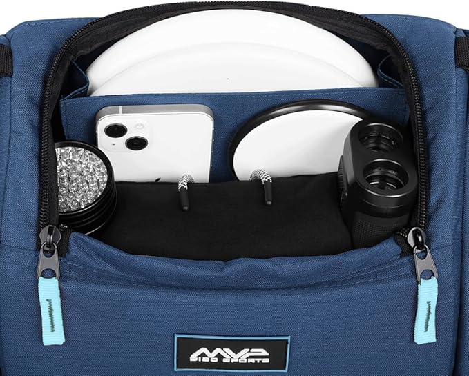 MVP Disc Sports Voyager Lite Backpack Disc Golf Bag (Choose Your Favorite Color)