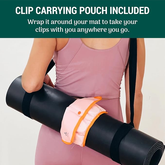 Namastay Clips - Secure Your Yoga Towel Underneath Your Hands and Feet