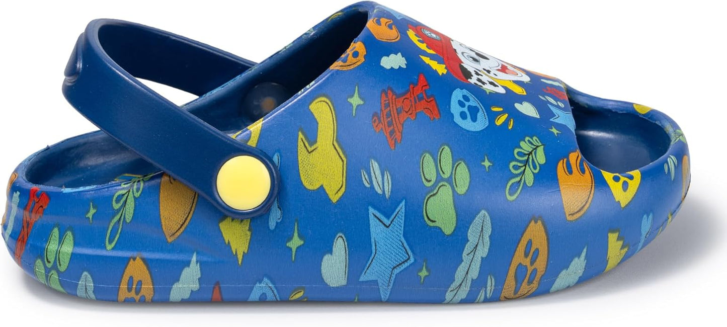 Paw Patrol Water Shoes for Toddlers - Marshall Clogs for Kids - True Sizing, Durable, Lightweight & Breathable Design Featuring Marshall from